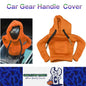 Orange Hoodie Car Gear Shift Knob Cover Gearshift Handle Gear Lever Cover