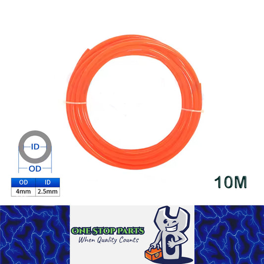 10M 4x2.5mm Orange PU Air Hose Pneumatic Tube Pipe  for Compressor Water Fluid