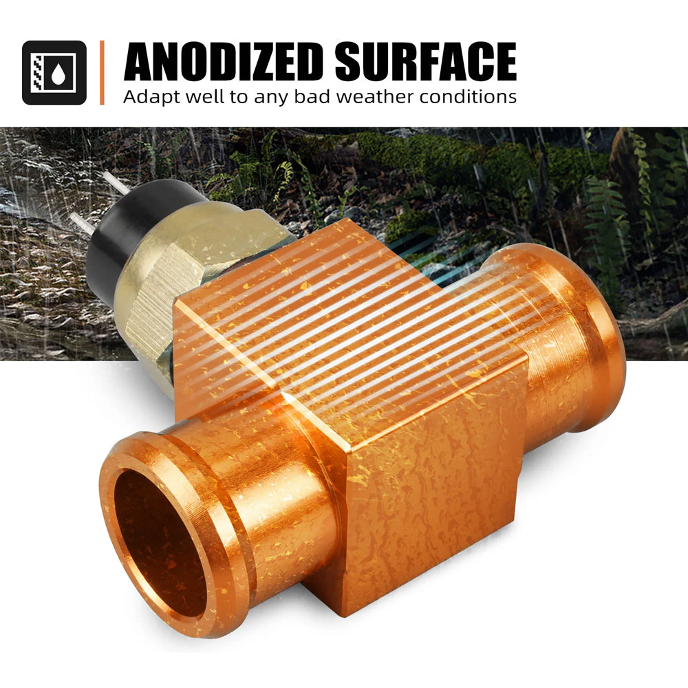 Orange Temperature Switch Radiator Fan Thermostat for Beta Yamha Honda Suzuki