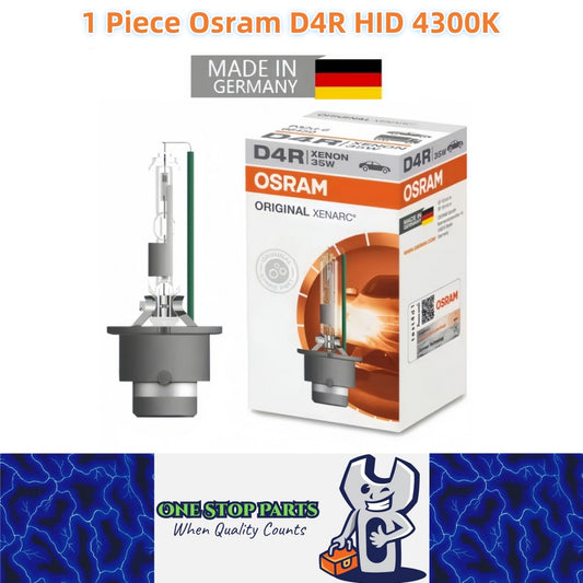 1 x OSRAM D4R HID Xenon Globe 4300K Headlight Original Osram D4R HID Bulb