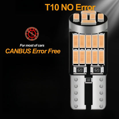 10 x T10 Pink 26smd 4014 Style Super Bright T10 LED Globes (10pcs)