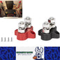 1 Pair M8 Dual Terminal Block Stud 12-48V 80A Junction Power Distribution Block