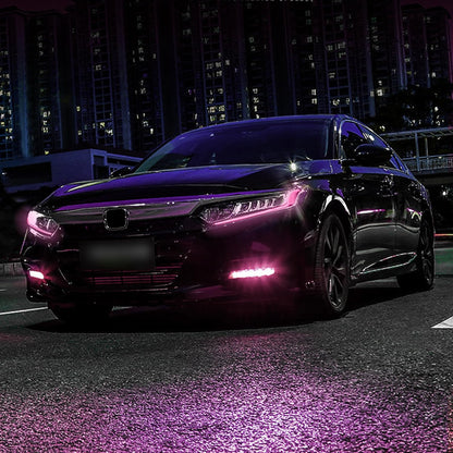 Pink PVC Tint Film Wrap for Headlights and Tail Lamps 30cm x 120cm Pink Film