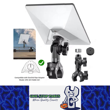 Starlink Mini Pole Mount Adapter SPX-04176000-501 for 15-43mm Pipe RV Yacht Boat