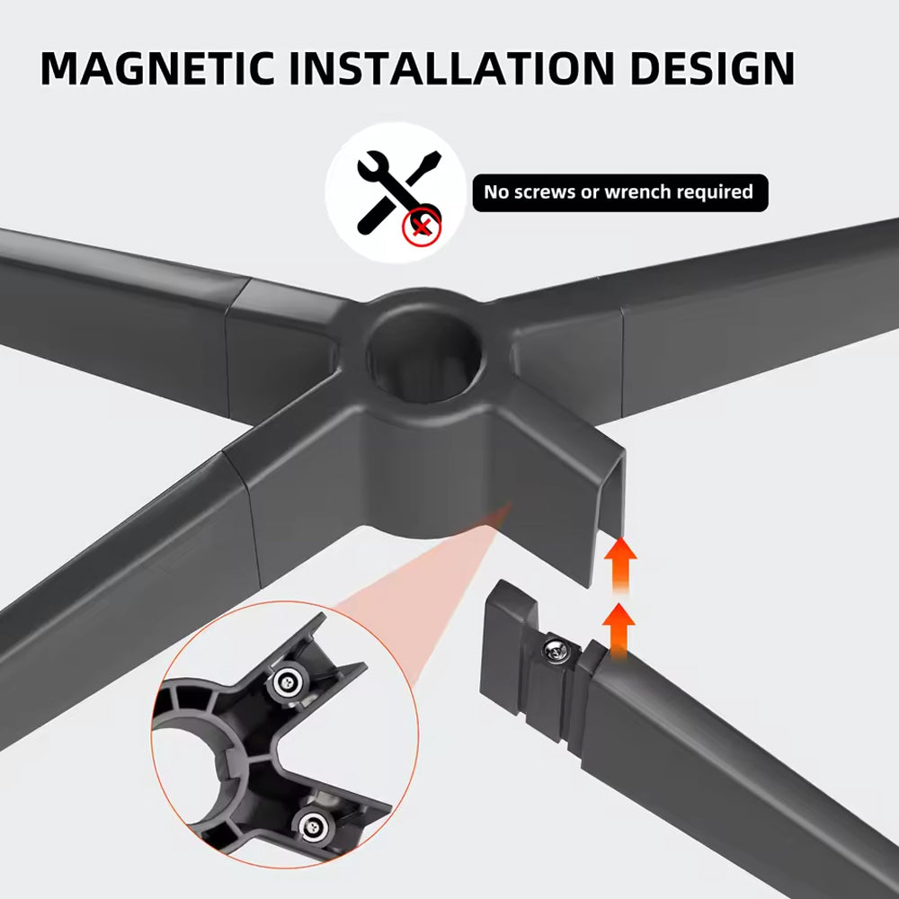 Portable Magnetic Mounting Bracket Stand Base for Starlink Gen 2 Actuated