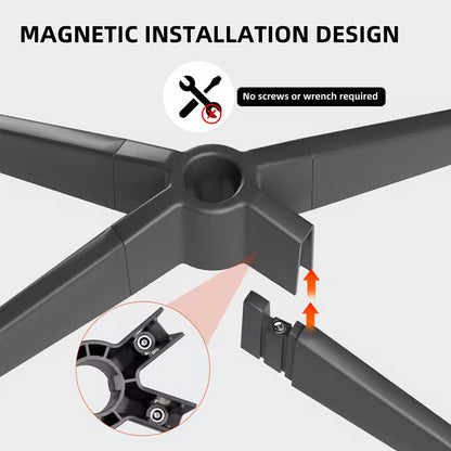 Portable Magnetic Mounting Bracket Stand Base for Starlink Gen 2 Actuated