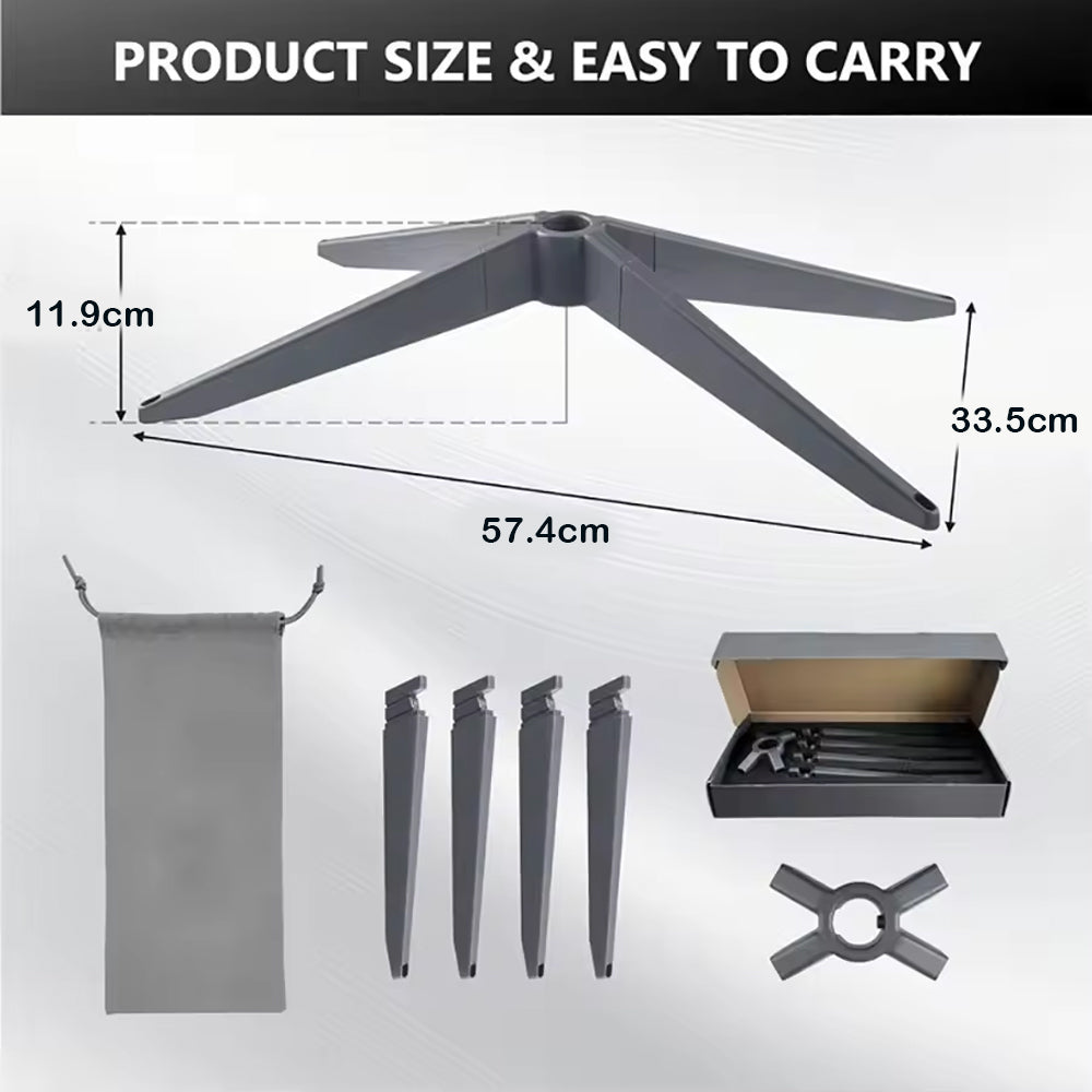 Portable Magnetic Mounting Bracket Stand Base for Starlink Gen 2 Actuated