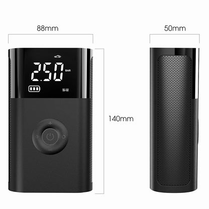 Portable Tire Inflator Rechargeable 150psi Air Pump Compressor Car Bicycle Ball