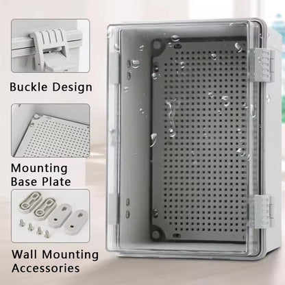Waterproof Outdoor Electrical Box 400x300x170mm Plastic Enclosure Junction Box
