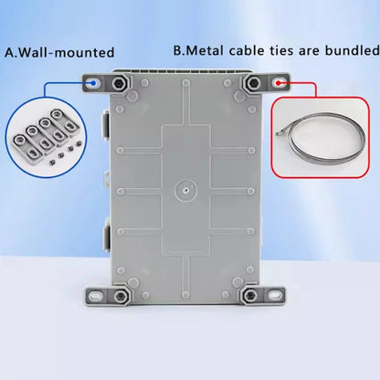 Waterproof Outdoor Electrical Box 400x300x170mm Plastic Enclosure Junction Box