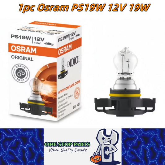 1 x Osram PS19W 12V 19W Halogen Globe 3200K Original 5201 Fog Light Signal Lamp