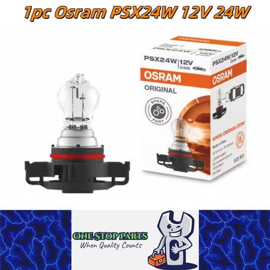 1 x Osram PSX24W 12V 24W Halogen Globe 3200K Original 2504 Fog Light Signal Lamp