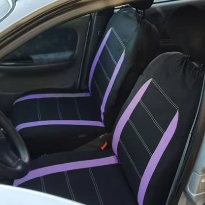 5 Seats Purple Car Seat Covers Universal Size Fit For Most Car SUV Truck Van