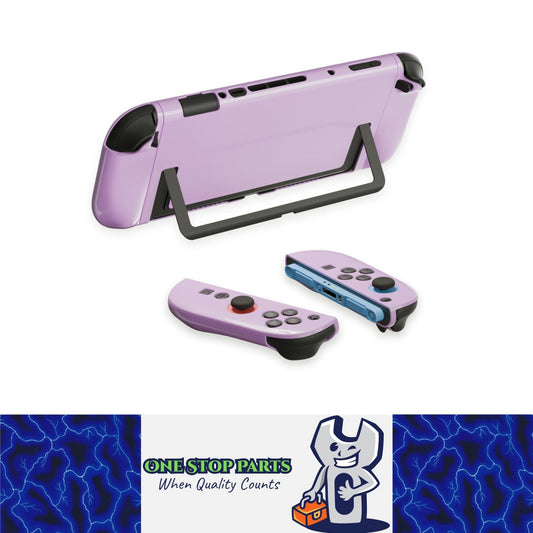 Purple Dockable Protective Cover Slim Protector Case for Switch 2 & Joy Con 2025