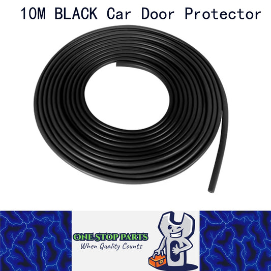 Black Car Door Protector Anti Collision Strip U Shape Car Door Edge Protector