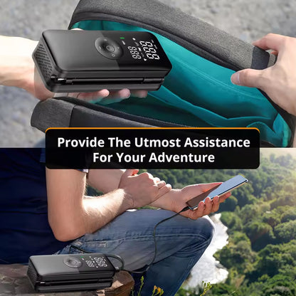 Rechargeable Portable  Tire Inflator 150psi Air Pump Compressor Car Bicycle Ball