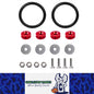 Universal Quick Release Fasteners Kit for Car Front Rear Bumper Hatch Cover