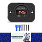 1 x Red LED Digital Voltmeter 12-24V Voltage Gauge Meter Panel Car Boat Marine