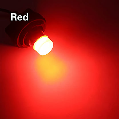 2 x Red BA15S 1156 12V 9SMD 600LM LED Condensing Lens Red (2pcs)