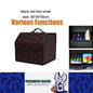 Red S PU Car Storage Box Trunk Organizer Collapsible Cargo Tool Storage Box