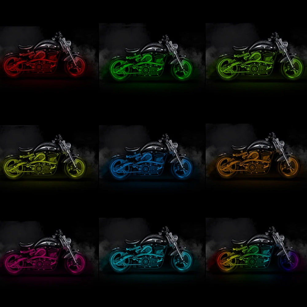 Remote Control 36LED Motorcycle LED Atmosphere Foot Light Flexible Strip Light