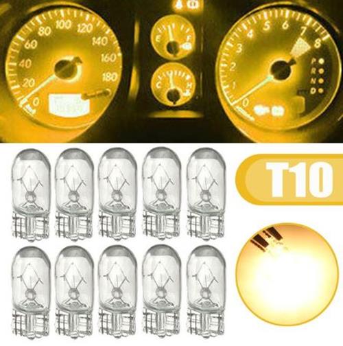 50 x T10 12v 5w Clear Coated Incandescent Canbus Globes (50pcs)