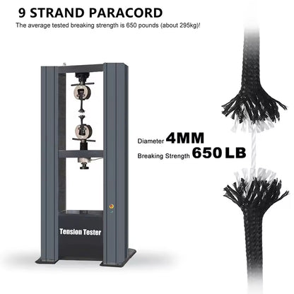 31m ArmyGreen 650lb 9 Core Paracord Rope 4mm Parachute Cord Outdoor Camping Rope