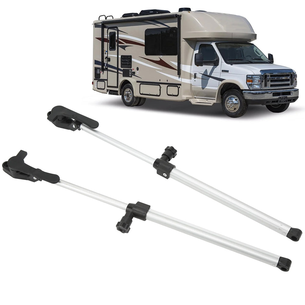 2pcs RV Window Support Rod 310‑435mm Telescopic Alloy Strut for Camper Trailer
