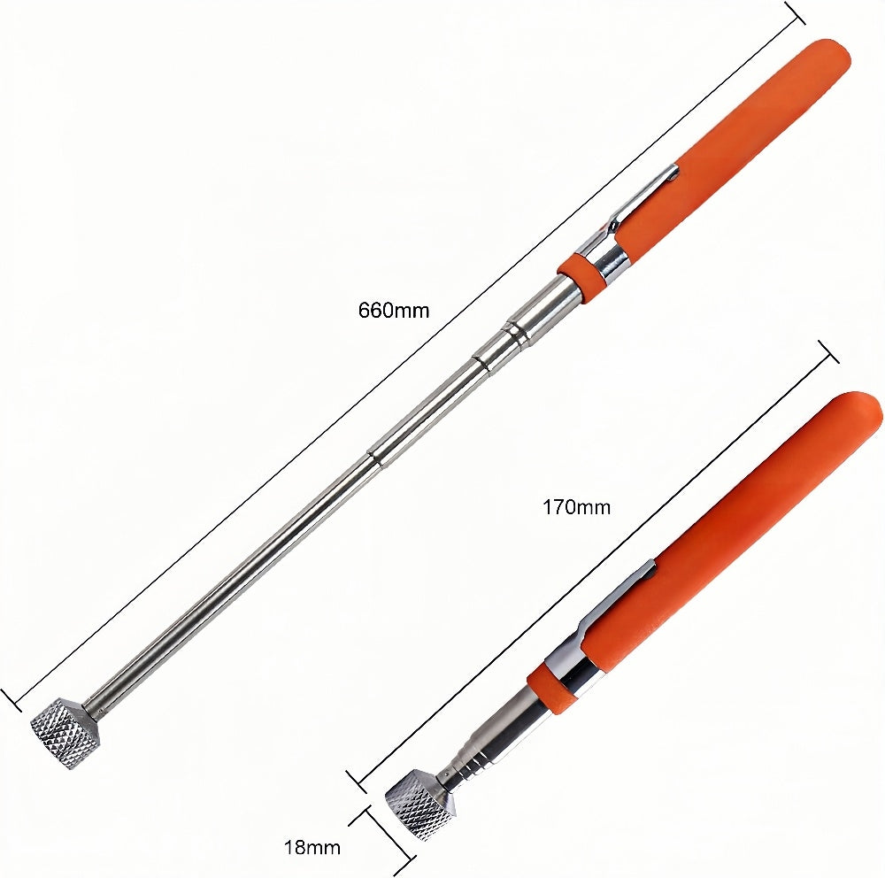 Telescopic Magnetic Pen Magnet Pick Up Tool Extendable Suction Rod 4.5kg Pull