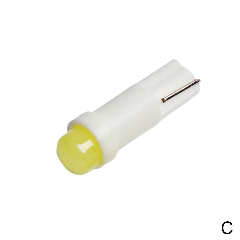 10 X T5 COB White LED Ideal for instrument clusters, Dash illumination (10pcs)