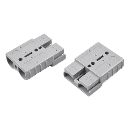 Double 50A Anderson style Plug Grey Flush Mount Bracket Includes 2 x 50Amp Plugs