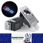 2 x Audi LED Car Door Light Welcome Light Laser Projector Lamp with Audi S5 logo
