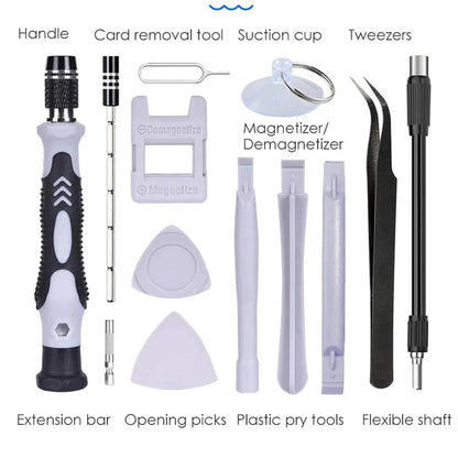 115 in 1 Screwdriver Set Magnetic Screw Bit Kit Multitool Repair Phone PC Tools