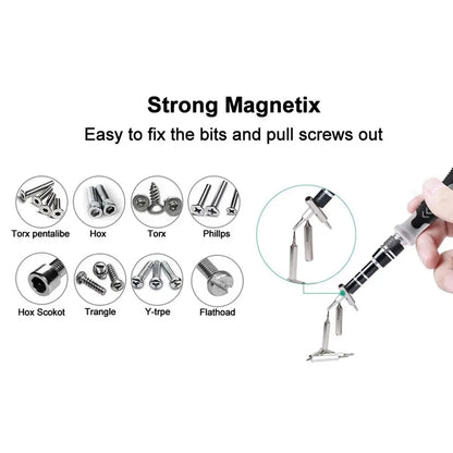115 in 1 Screwdriver Set Magnetic Screw Bit Kit Multitool Repair Phone PC Tools