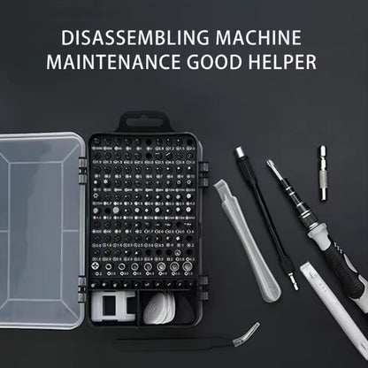 115 in 1 Screwdriver Set Magnetic Screw Bit Kit Multitool Repair Phone PC Tools