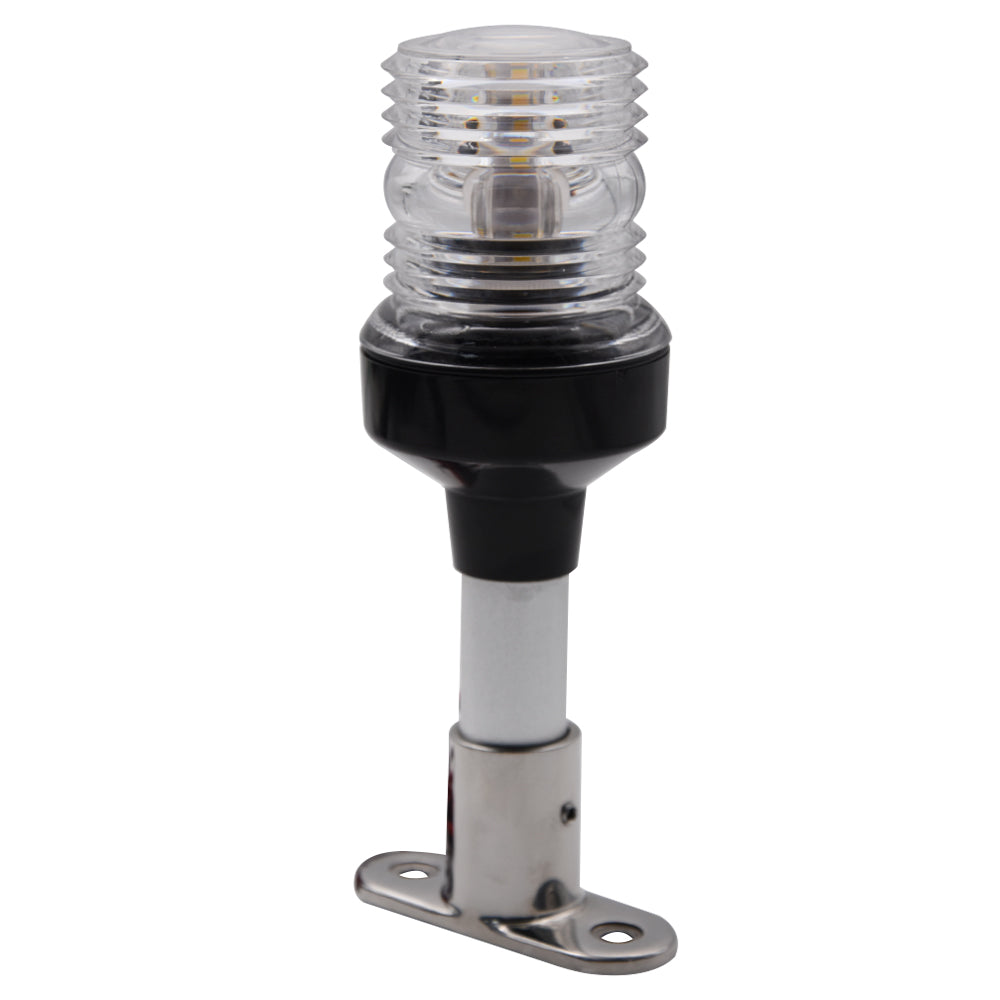 12v-24v 153mm 360 Degree Boat Navigation White LED Light All Round LED Light 1pc