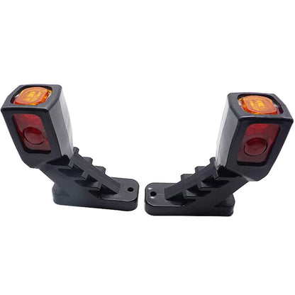 2 x LED Side Marker Light 130mm Red/Amber/White Trailer Truck Signal Marker Lamp