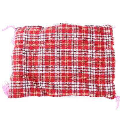 Black Sleeping Cat in Pet Pad Doll Toy Mini Kitten with Meows Sound Car Decor