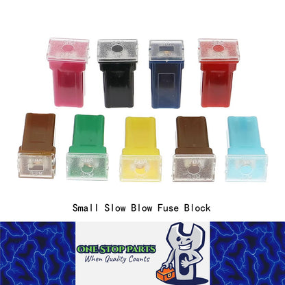 Small Slow Blow Fuse Block 20A 30A 40A 50A 60A 70A 80A 100A 120A vehicles SUVs RVs caravans golf carts trucks