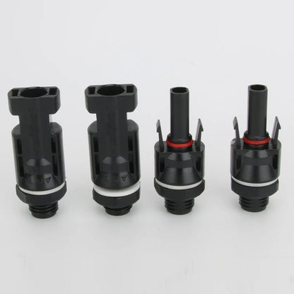 50 Pairs Solar Connectors 1000V 30A Solar Panel Branch MC4 PV Connectors