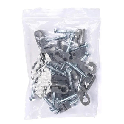 20pcs Starlink Cable Clips Starlink Cable Routing Kit Clamps + Screws Wire Clips