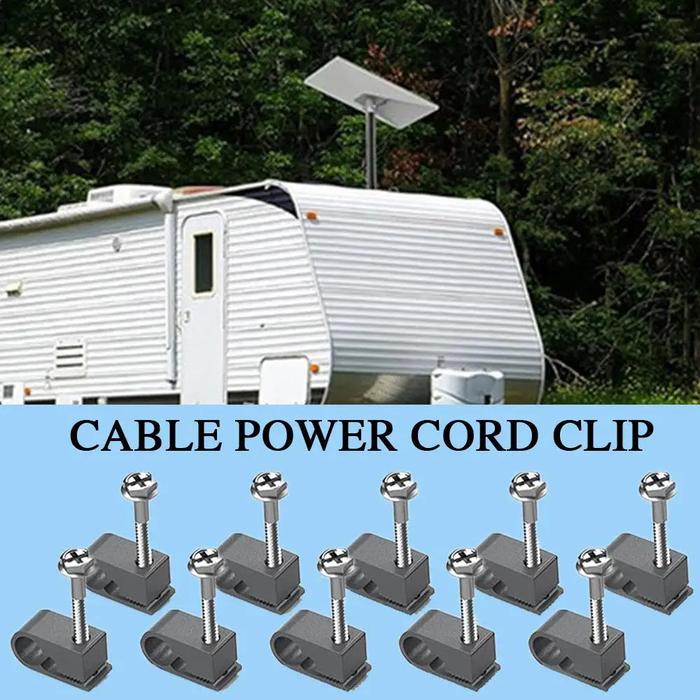 20pcs Starlink Cable Clips Starlink Cable Routing Kit Clamps + Screws Wire Clips