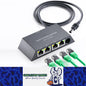 Starlink Ethernet Adapter for Starlink Mini Gen 3 Dish to Router and 4 RJ45 Port