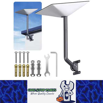 Starlink Gen 2 Wall Mount Kit Roof Mount Adjustable Angle for Starlink Gen 2
