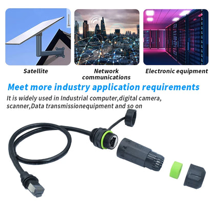 50CM Starlink Gen 3 Ethernet Adapter Starlink Cable Extension to RJ45 Coupler