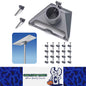 Starlink Gen3 Pipe Adapter Fit 31.8-50.8mm Pole Mount Kit for V3 Dish Roof Mount