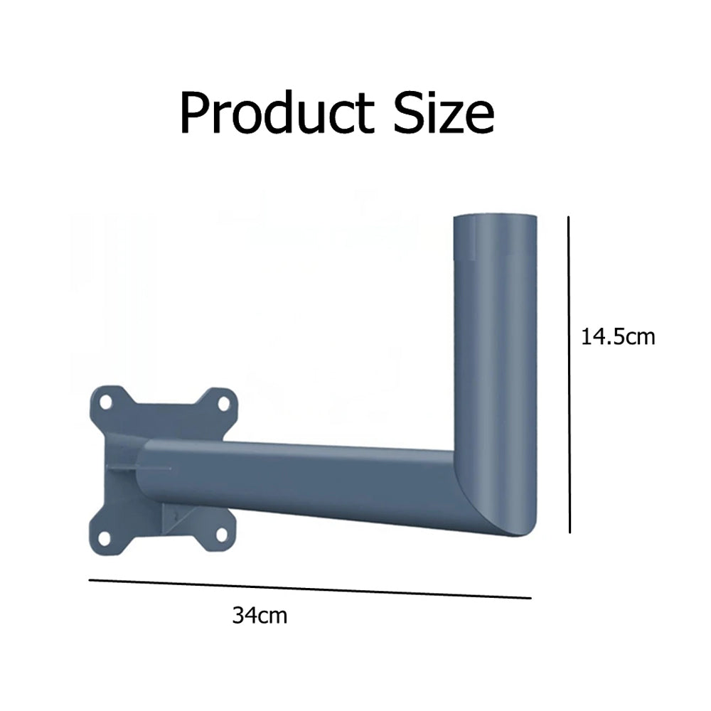 Starlink Gen 3 Wall Mount Kit Roof Pole Bracket Pipe Stand Adapter Outdoor V3