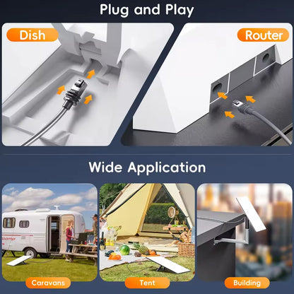 30M Starlink Gen3 Cable Ethernet Extension Cable Router to Dish Starlink Gen3/V3