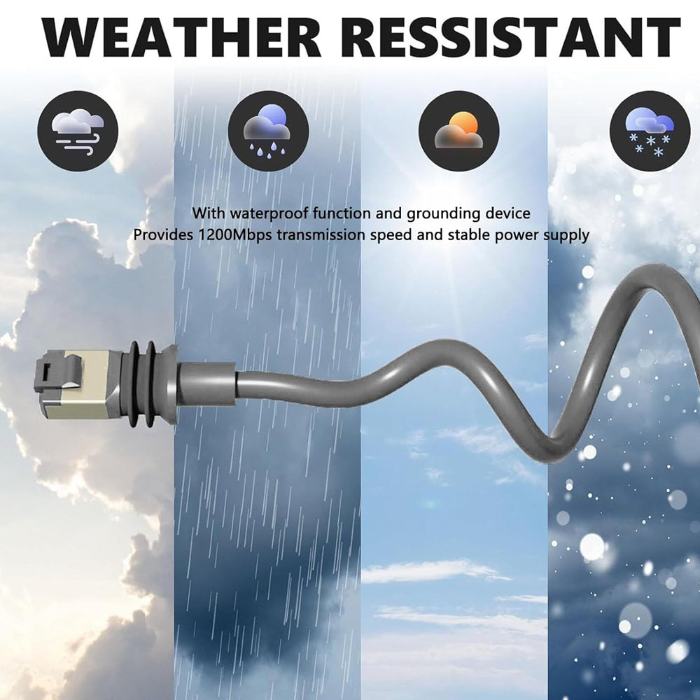 0.2M Starlink Gen3 Ethernet Adapter RJ45 Female to Router for Starlink Gen3/V3