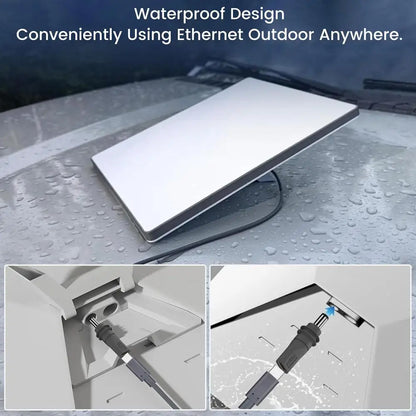 2 x Starlink Mini Cable Adapter DC Male to USB C Female PD100W for Starlink Mini